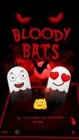 Bloody Bats Theme&Emoji Keyboard capture d'écran 2