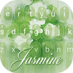 Jasmine Flower Romance Theme&Emoji Keyboard