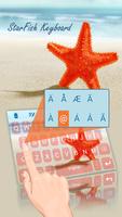 Starfish Theme&Emoji Keyboard capture d'écran 1
