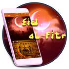 Eid al-Fitr Theme&Emoji Keyboard icône