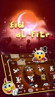 Eid al-Fitr Theme&Emoji Keyboard syot layar 1