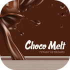 Choco Melt Theme&Emoji Keyboard icône