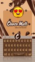 Choco Melt Theme&Emoji Keyboard Affiche