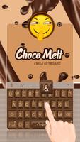 Choco Melt Theme&Emoji Keyboard capture d'écran 2