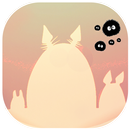 Cute Totoro Theme&Emoji Keyboard aplikacja