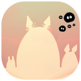 Cute Totoro Theme&Emoji Keyboard 아이콘