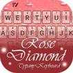 Rose Diamond Theme&Emoji Keyboard