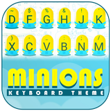 Cute Minions Theme&Emoji Keyboard أيقونة