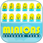 Cute Minions Theme&Emoji Keyboard آئیکن