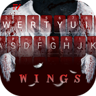 Angel Swings Theme&Emoji Keyboard icono