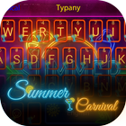 Summer Carnival Theme&Emoji Keyboard ícone