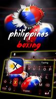 Philippines Boxing Theme&Emoji Keyboard Plakat