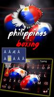 Philippines Boxing Theme&Emoji Keyboard Ekran Görüntüsü 3