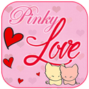Pinky Love Heart Theme&Emoji Keyboard APK