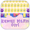 Kawaii Magic Girl  Cute Theme&Emoji Keyboard