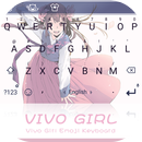 Vivo Girl Theme&Emoji Keyboard APK