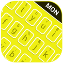 Mood Themes for Monday Lucky Yellow Theme Keyboard APK