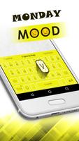 Mood Themes for Monday Lucky Yellow Theme Keyboard 海报