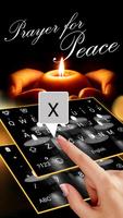 Pray For Peace Theme&Emoji Keyboard 스크린샷 1