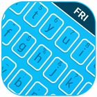 Mood Themes Friday Lucky Blue Theme Keyboard icono