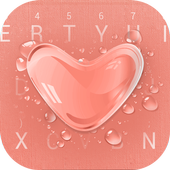 Rose Gold Heart Theme&Emoji Keyboard icon