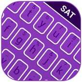 Mood Themes Satureday Lucky Purple Theme Keyboard icon