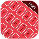Mood Themes Sunday Lucky Red Theme Keyboard أيقونة
