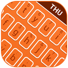 Mood Themes Thursday Lucky Orange Theme Keyboard ícone