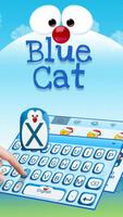 Blue Cat Poster