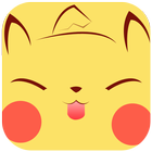 Cute Pikachu biểu tượng