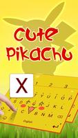Cute Pikachu poster
