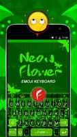 Fireflies Theme&Emoji Keyboard poster