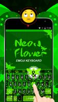 Fireflies Theme&Emoji Keyboard captura de pantalla 2