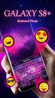 Galaxy S8 Theme&Emoji Keyboard تصوير الشاشة 1