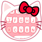 Cute pink Kitty ikona