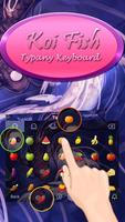 Koi Fish Myth Theme&Emoji Keyboard स्क्रीनशॉट 2
