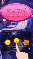 Koi Fish Myth Theme&Emoji Keyboard screenshot 3