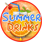 Summer Drink Theme&Emoji Keyboard icône