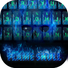 Flame Skull Theme&Emoji Keyboard 图标