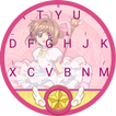Sakura Magic Girl Theme&Emoji Keyboard