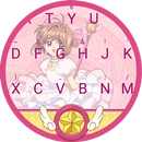 Sakura Magic Girl Theme&Emoji Keyboard APK