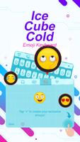 Ice Cube Cold Theme&Emoji Keyboard imagem de tela 3