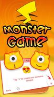 Monster Game Theme&Emoji Keyboard capture d'écran 2