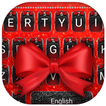 Red Bow Theme&Emoji Keyboard