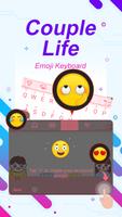 Couple Life Theme&Emoji Keyboard تصوير الشاشة 3