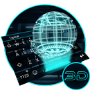 3D Next Tech Theme&Emoji Keyboard APK