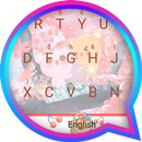 Sakura Love Theme&Emoji Keyboard APK