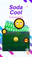 Soda Cool Theme&Emoji Keyboard syot layar 3