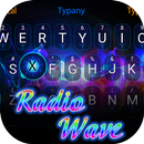 Radio Wave Theme&Emoji Keyboard APK