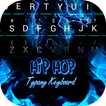 Hip Hop Neon Dance Style Theme&Emoji Keyboard